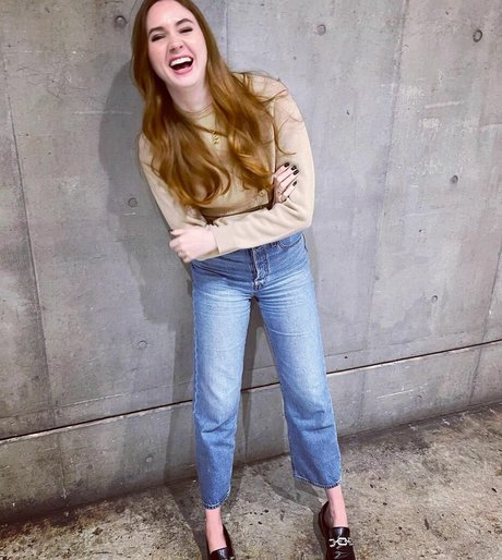 Nahá fotka uniklých OnlyFans od Karen Gillan