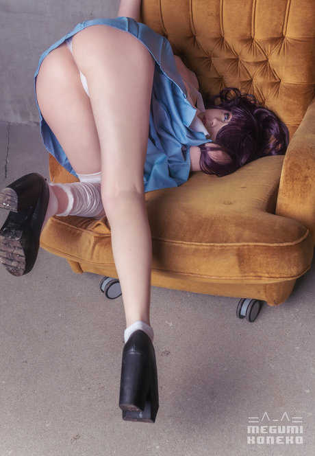 Naken lekkede OnlyFans-bilde av Megumi Koneko