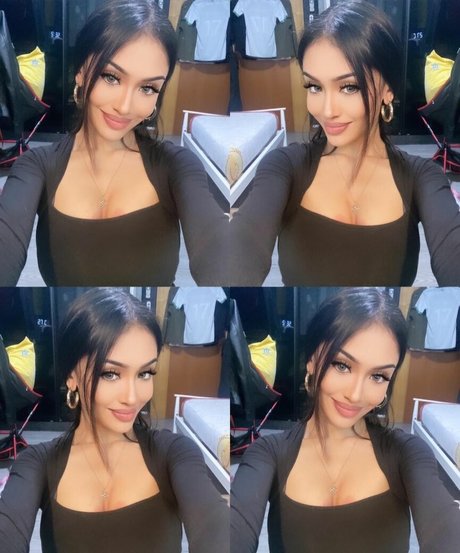 Naakte gelekte OnlyFans-foto van Lenny Emelda