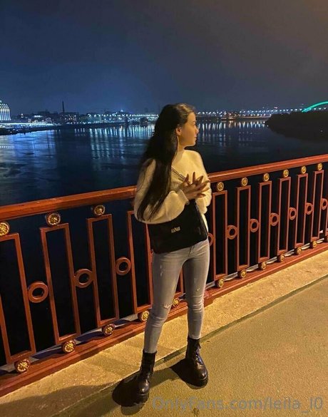 Naken lekkede OnlyFans-bilde av Leilal0