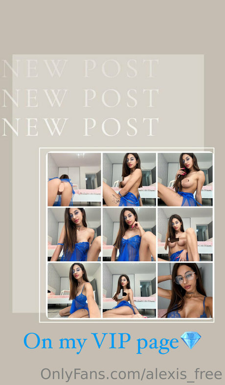 Nahá fotka uniklých OnlyFans od Alexisfree