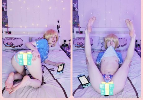 Naken lekkede OnlyFans-bilde av Enbyjupiterfree
