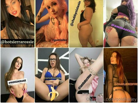 Nahá fotka uniklých OnlyFans od Goldhailey