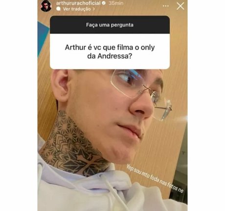 Naken läckt OnlyFans-bild av Andressa Urach Criou Um