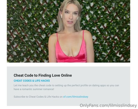 Naken lekkede OnlyFans-bilde av Lilmisslindsey