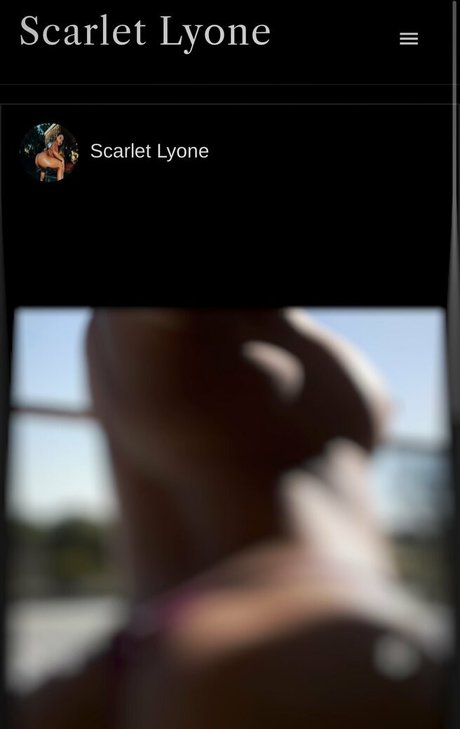 Nacktes geleaktes OnlyFans-Foto von Scarletlyone