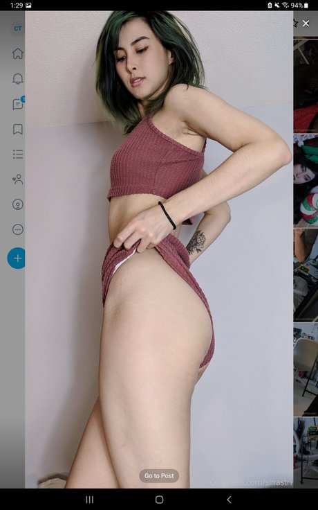 Nahá fotka uniklých OnlyFans od Sinastri