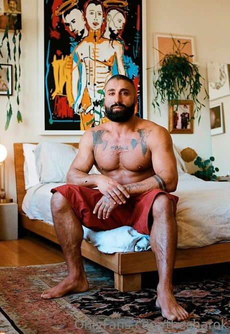 Naken lekkede OnlyFans-bilde av Thesharok