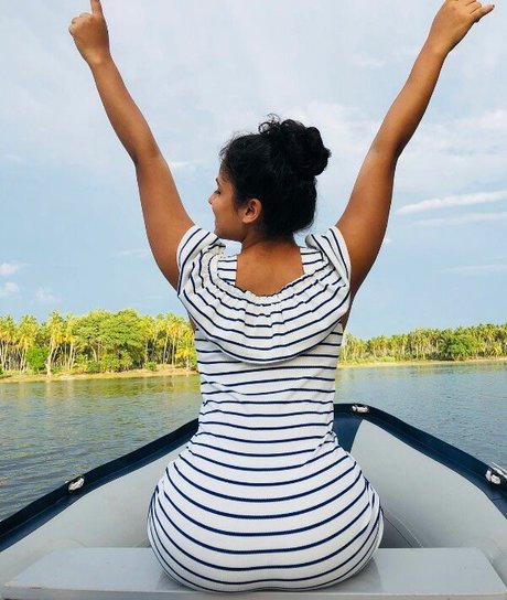 Nahá fotka uniklých OnlyFans od Sandani Fernando