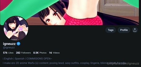 Naken lekkede OnlyFans-bilde av Igneuzz