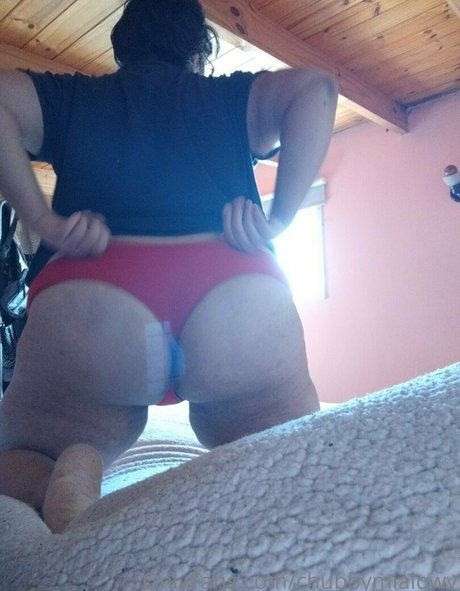 Naken lekkede OnlyFans-bilde av Chubbymialowy